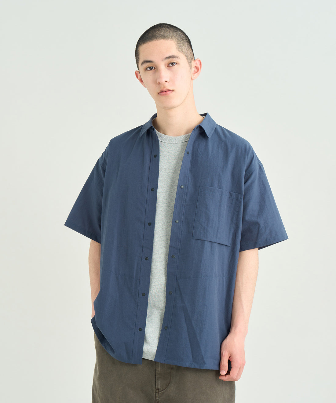 NANGA DotAir® COMFY S/S SHIRT / 高機能透氣 DotAir® 短袖襯衫
