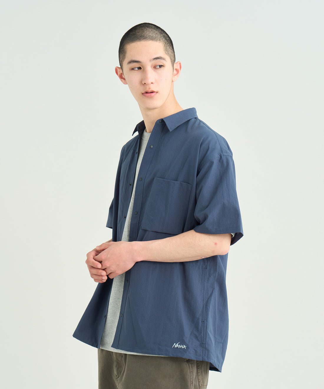 NANGA DotAir® COMFY S/S SHIRT / 高機能透氣 DotAir® 短袖襯衫
