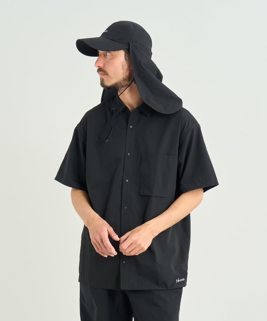 NANGA DotAir® COMFY S/S SHIRT / 高機能透氣 DotAir® 短袖襯衫