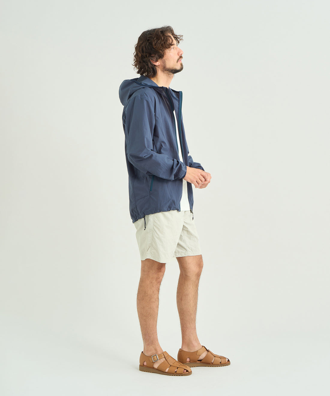 NANGA DotAir® COMFY ZIP PARKA / 透氣輕量 DotAir® 機能拉鍊連帽外套