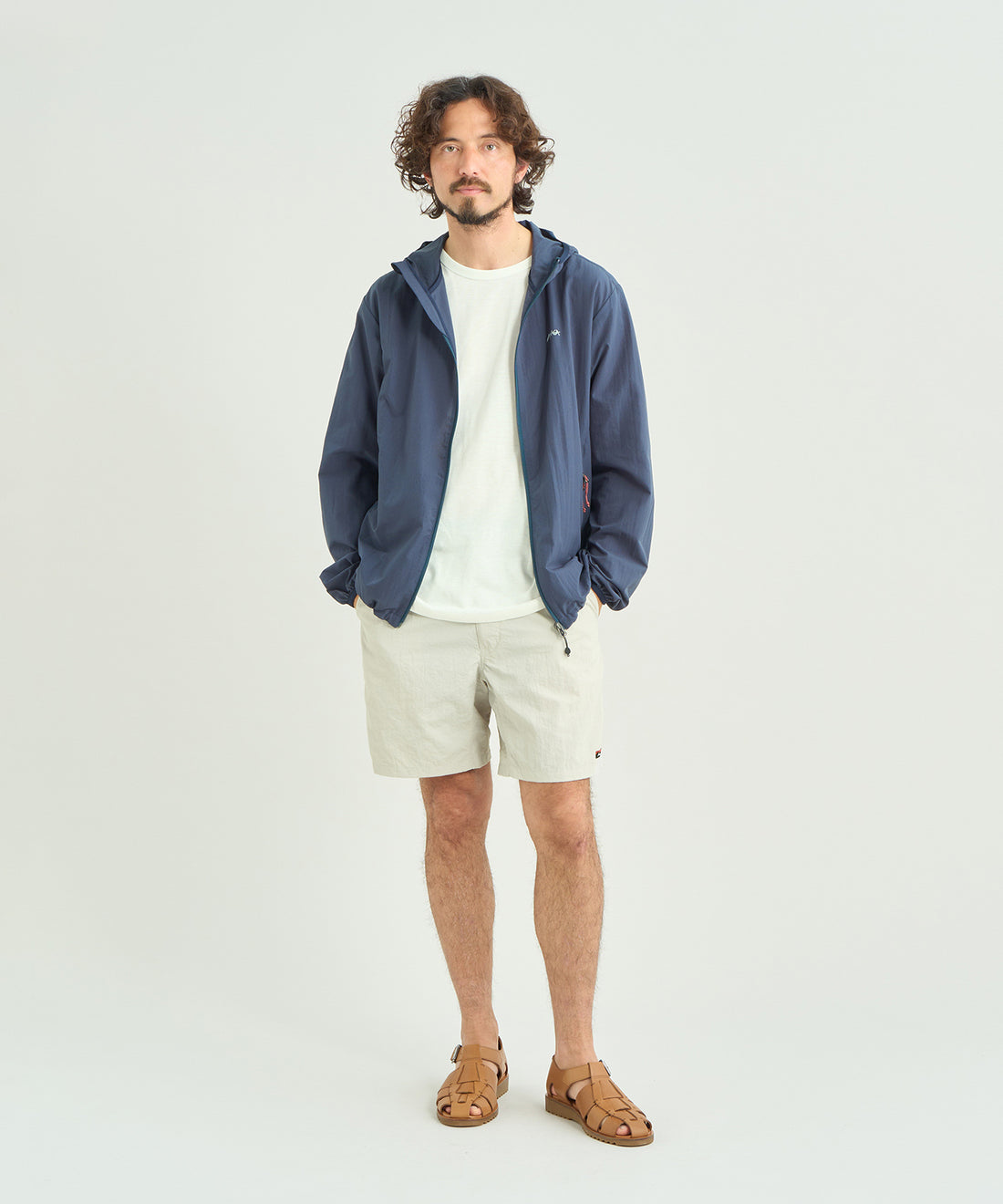 NANGA DotAir® COMFY ZIP PARKA / 透氣輕量 DotAir® 機能拉鍊連帽外套