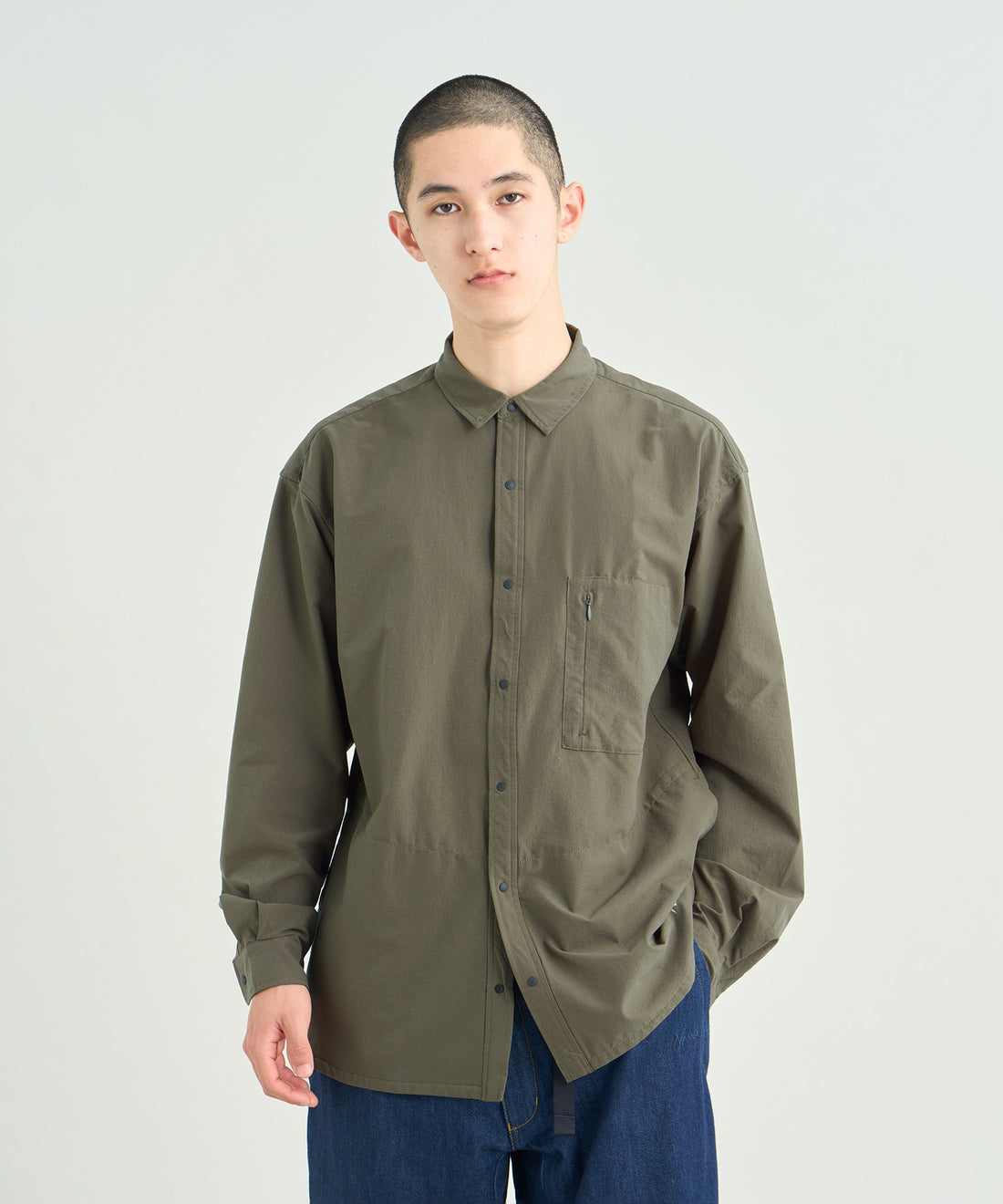 NANGA DotAir® COMFY L/S SHIRT / 輕量透氣 DotAir® 機能長袖襯衫