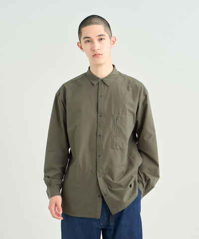 NANGA DotAir® COMFY L/S SHIRT / 輕量透氣 DotAir® 機能長袖襯衫