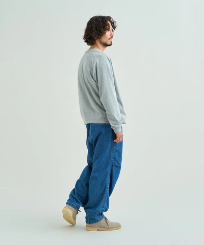 NANGA / ECO HYBRID OVERSIZED L/S TEE(MEN) 再生棉寬版口袋長袖T恤