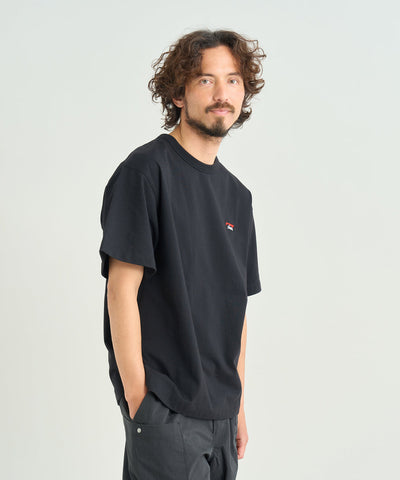NANGA ECO HYBRID BOX LOGO EMBROIDERY TEE / 刺繡短袖T恤