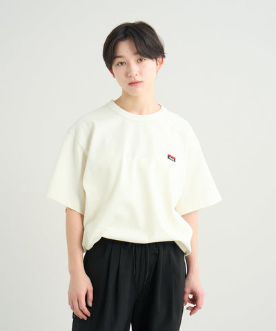 NANGA ECO HYBRID BOX LOGO EMBROIDERY TEE / 刺繡短袖T恤