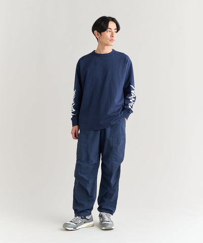 NANGA NYLON TUSSER CARGO PANTS / 輕量  機能抽繩工裝長褲