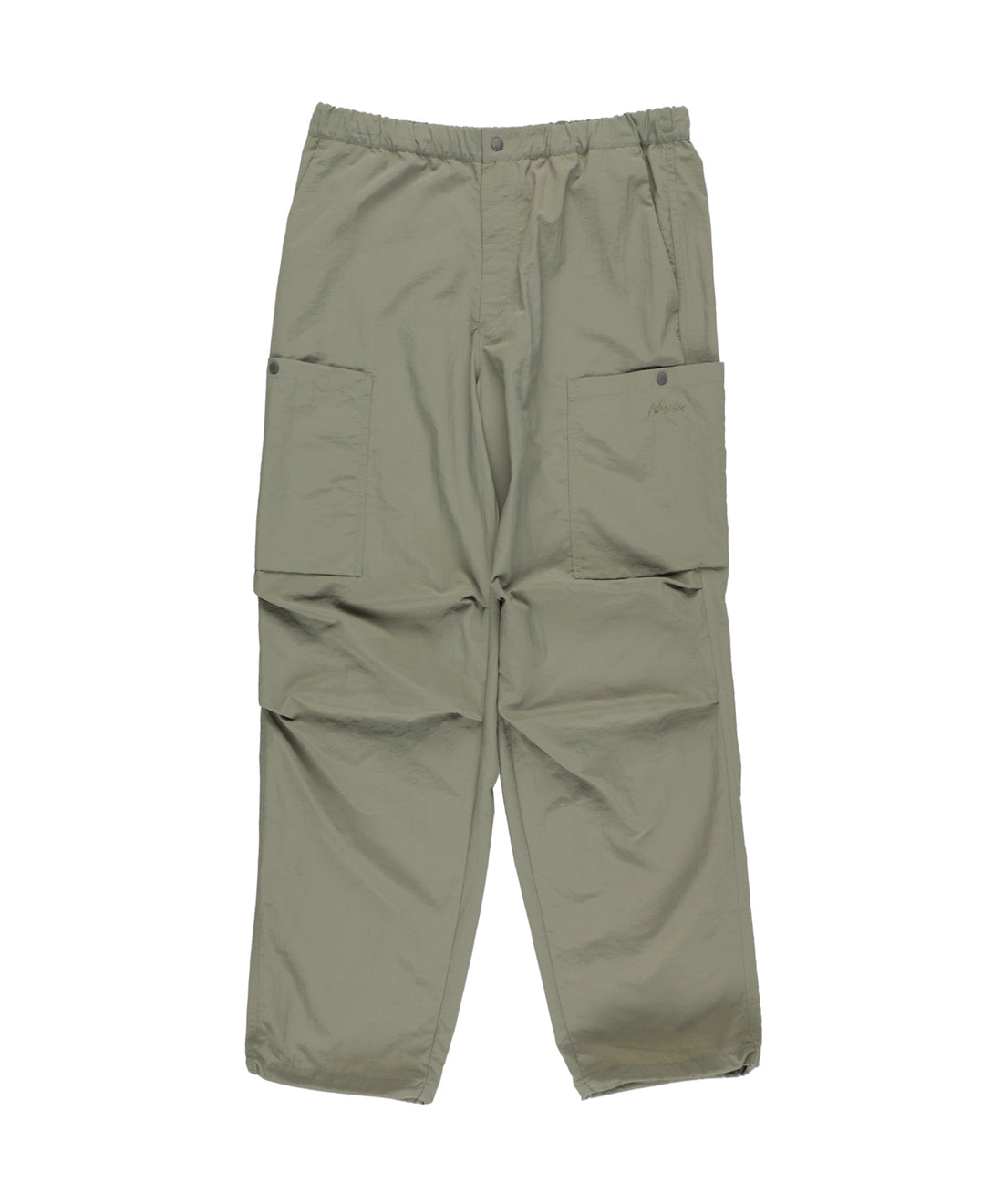 NANGA NYLON TUSSER CARGO PANTS / 輕量  機能抽繩工裝長褲