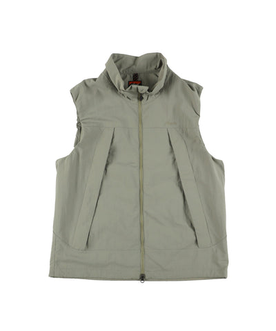 NANGA NYLON TUSSER TRACK VEST / 輕量防風  戶外機能背心