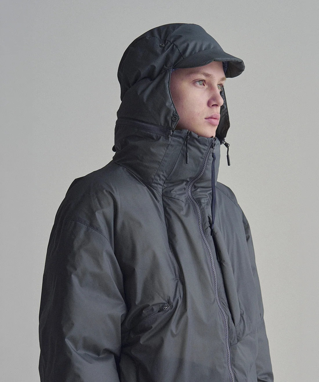 NANGA × Poliquant / 羽絨外套（可拆式護耳帽）（日本聯名限定）