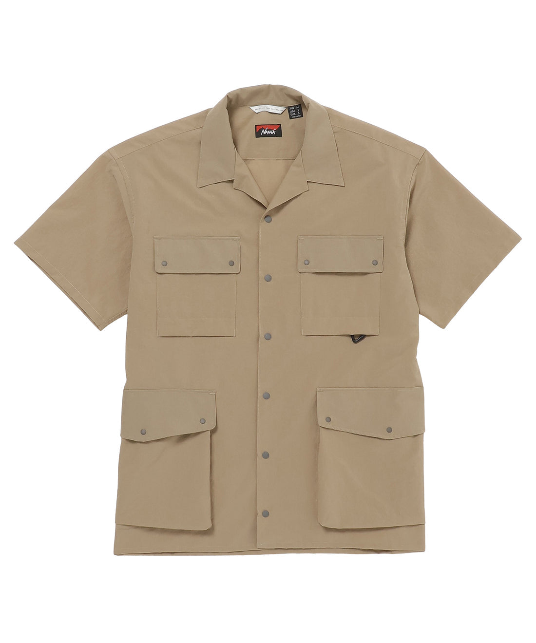 NANGA DotAir® UTILITY PK SHORT SLEEVE SHIRT / 日本直営店限定  DotAir® 機能透氣 Utility 口袋短袖襯衫