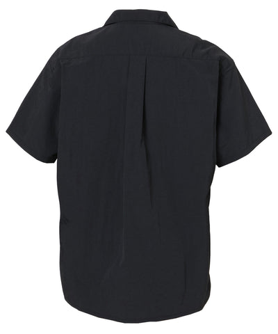 NYLON TUSSER OPEN COLLAR SHIRT / 日本直営店限定 Nylon Tussah 乾爽短袖襯衫