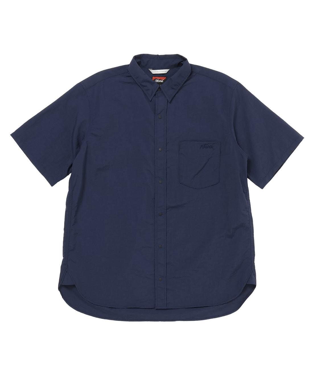 NANGA NYLON TUSSER S/S DAILY SHIRT / 日本直営店限定 輕量尼龍塔絲隆開領短袖襯衫
