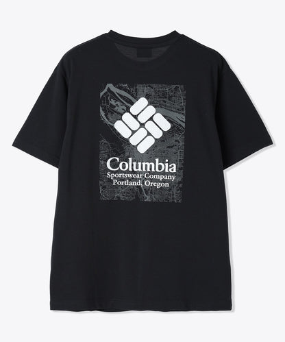 COLUMBIA BLACK LABEL Pipers Pines™ Graphic S/S Tee / 涼感 地圖圖騰 短袖T恤