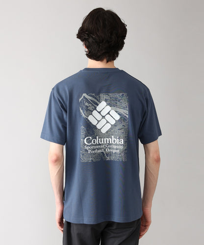 COLUMBIA BLACK LABEL Pipers Pines™ Graphic S/S Tee / 涼感 地圖圖騰 短袖T恤