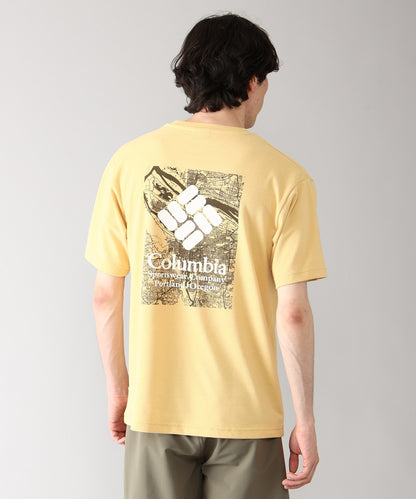 COLUMBIA BLACK LABEL Pipers Pines™ Graphic S/S Tee / 涼感 地圖圖騰 短袖T恤