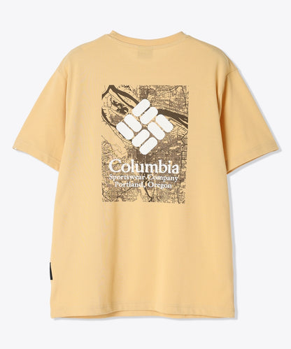 COLUMBIA BLACK LABEL Pipers Pines™ Graphic S/S Tee / 涼感 地圖圖騰 短袖T恤