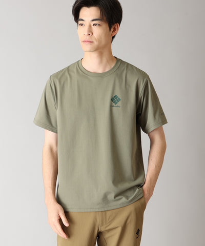COLUMBIA Wildstep Path™ Graphic SS Tee / 吸濕速乾 防曬 小標 素面 短袖T恤