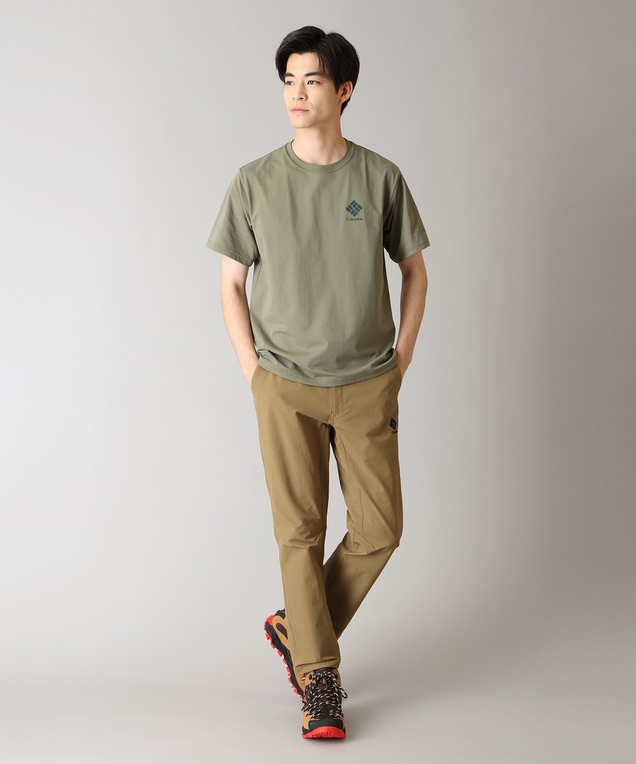 COLUMBIA Wildstep Path™ Graphic SS Tee / 吸濕速乾 防曬 小標 素面 短袖T恤