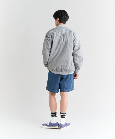 NANGA SOFT DOWN VARSITY BLOUSON(UNISEX) / 輕量軟羽絨 棒球外套