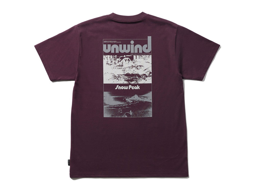 SNOW PEAK Unwind / 圖像印刷 短袖T恤