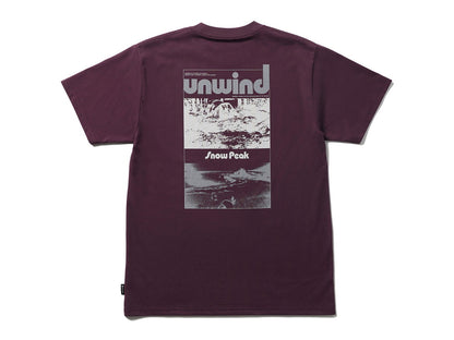 SNOW PEAK Unwind / 圖像印刷 短袖T恤