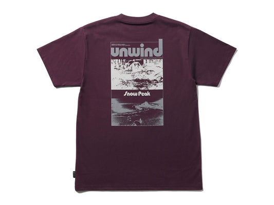 SNOW PEAK Unwind / 圖像印刷 短袖T恤