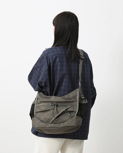 F/CE. TEXTURED TWILL 2WAY SHOULDER TOTE / 雙用機能側背托特包