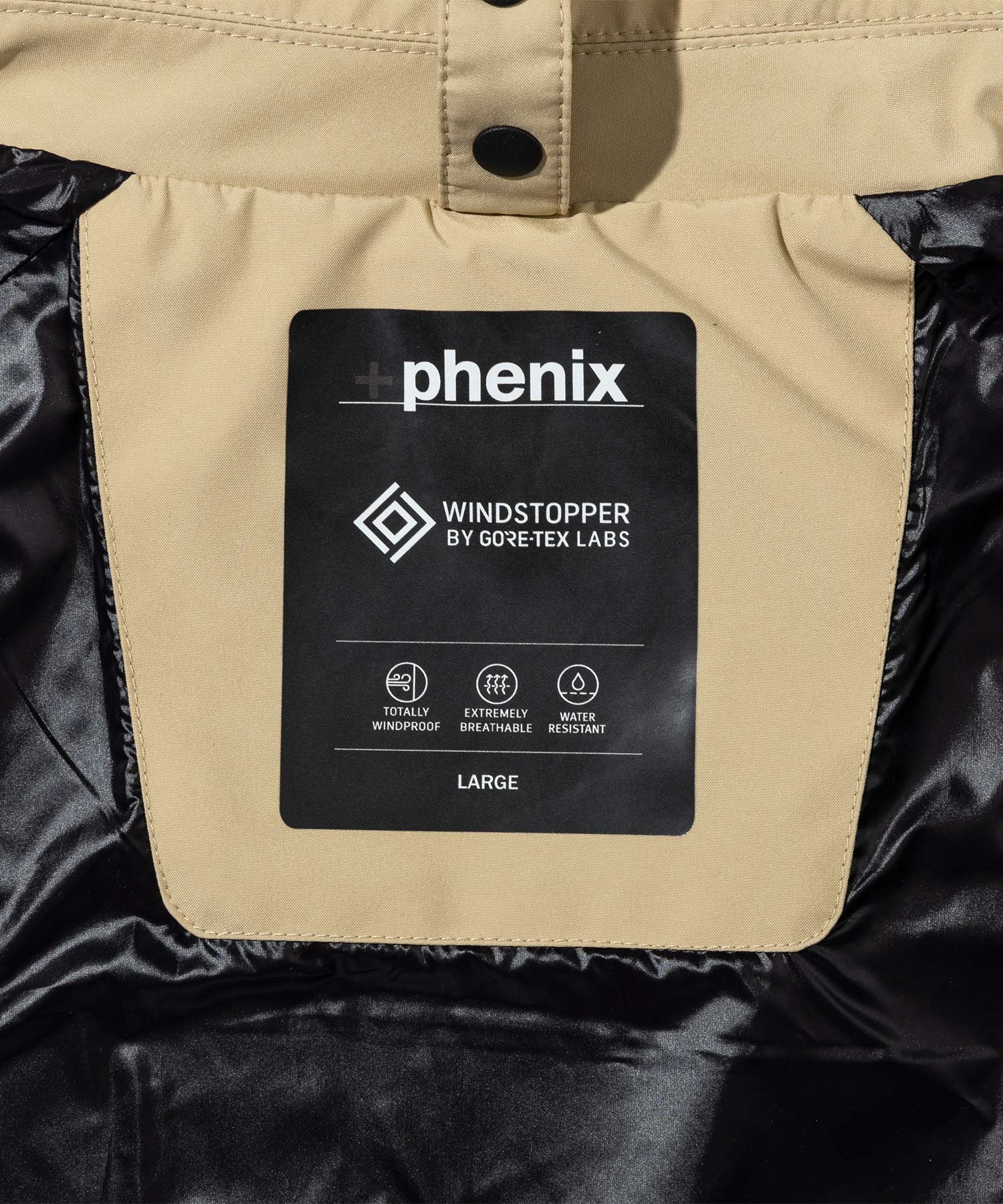 +phenix FISHERMANS DOWN JACKET WINDSTOPPER® PRODUCTS BY GORE-TEX LABS / 羽絨外套