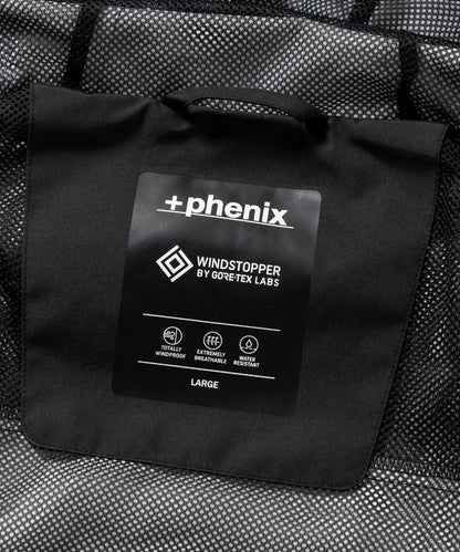 +phenix FUSED FLAP JACKET / WINDSTOPPER by GORE TEX LABS / 防風連帽外套