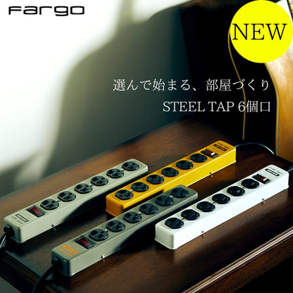 FARGO STEEL TAP AC 6口  / 延長線