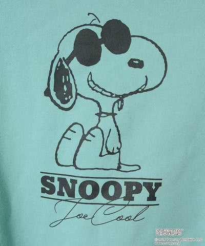 PEANUTS / Snoopy印花刷毛 圓領衫（日本聯名限定）