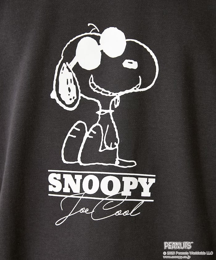 PEANUTS / Snoopy印花刷毛 圓領衫（日本聯名限定）