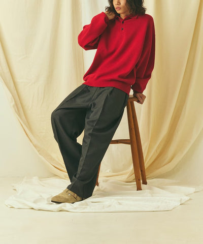 FREAK'S STORE／Relax Fit 毛圈布 針織POLO衫