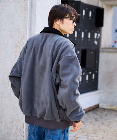 Columbia × FREAK'S STORE / 別注帆布雙面穿刷毛外套