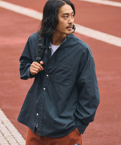 THE CRAFT CREW PRODUCTS / 免燙 抗菌 立領長袖襯衫