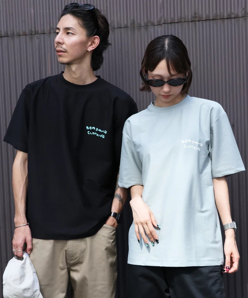 BEN DAVIS / 花卉印花 涼感 短袖T恤