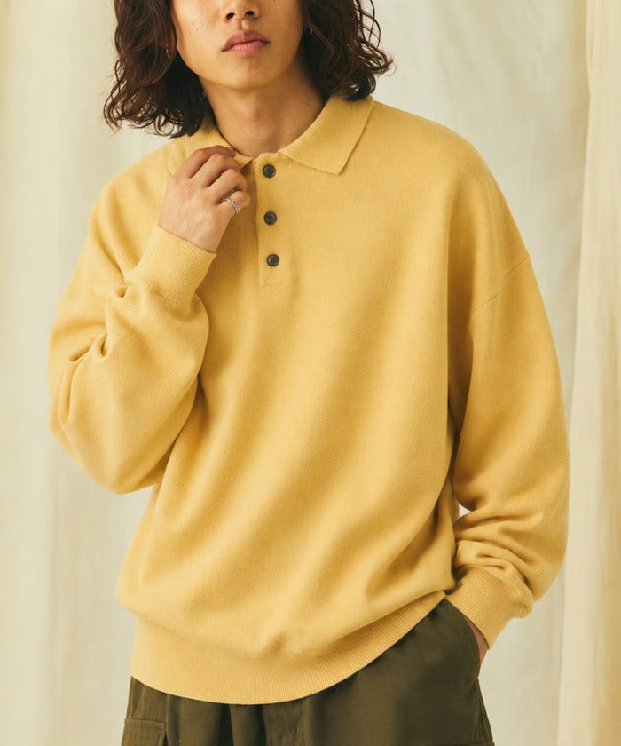 FREAK'S STORE／Relax Fit 毛圈布 針織POLO衫