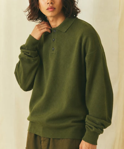 FREAK'S STORE／Relax Fit 毛圈布 針織POLO衫