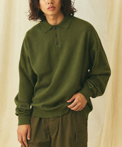 FREAK'S STORE／Relax Fit 毛圈布 針織POLO衫
