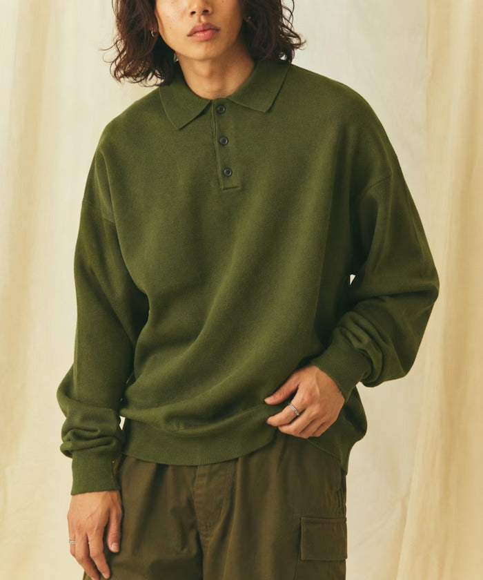 FREAK'S STORE／Relax Fit 毛圈布 針織POLO衫