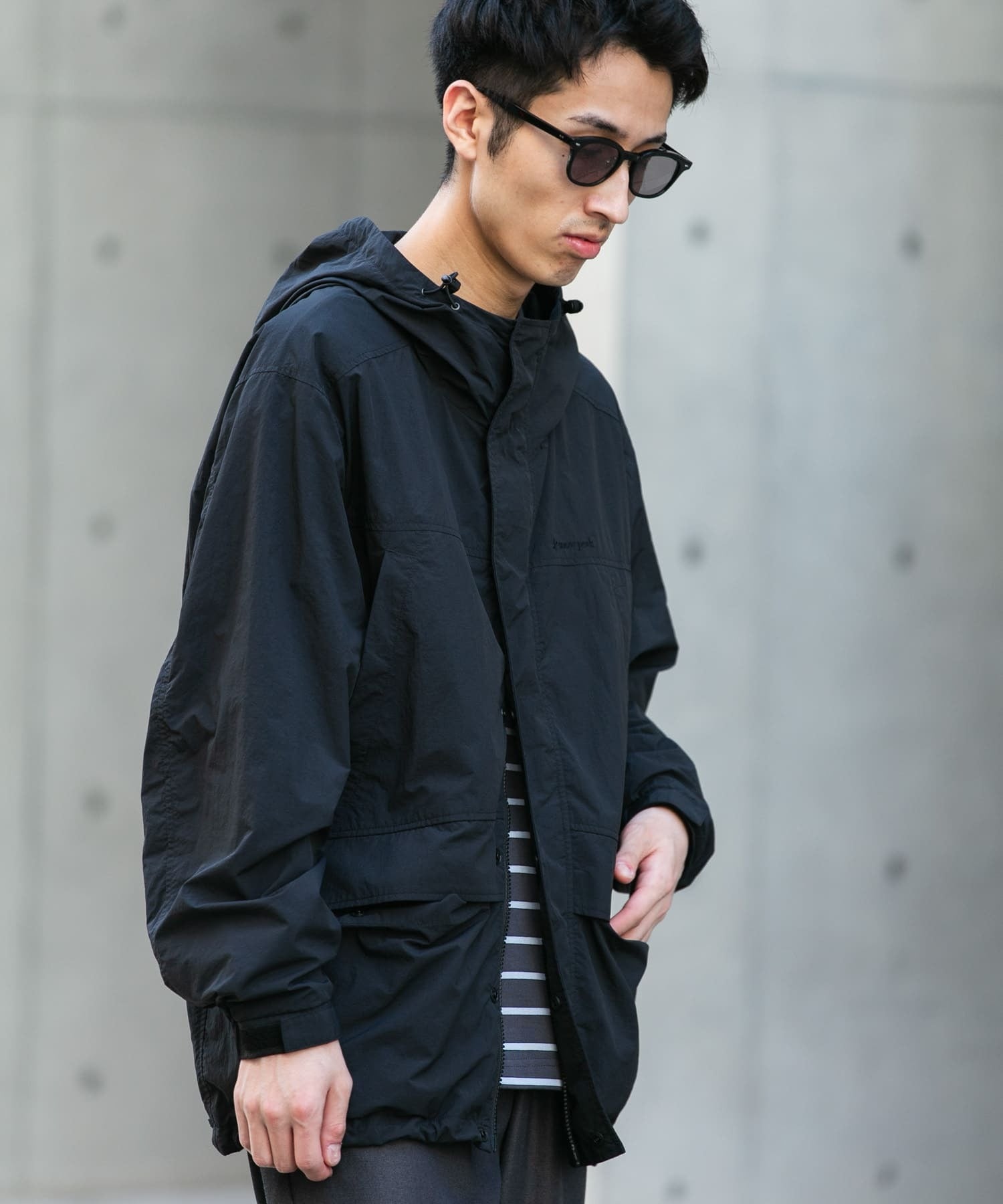 Snow Peak Apparel × DOORS / 日本聯名限定 尼龍潑水連帽外套