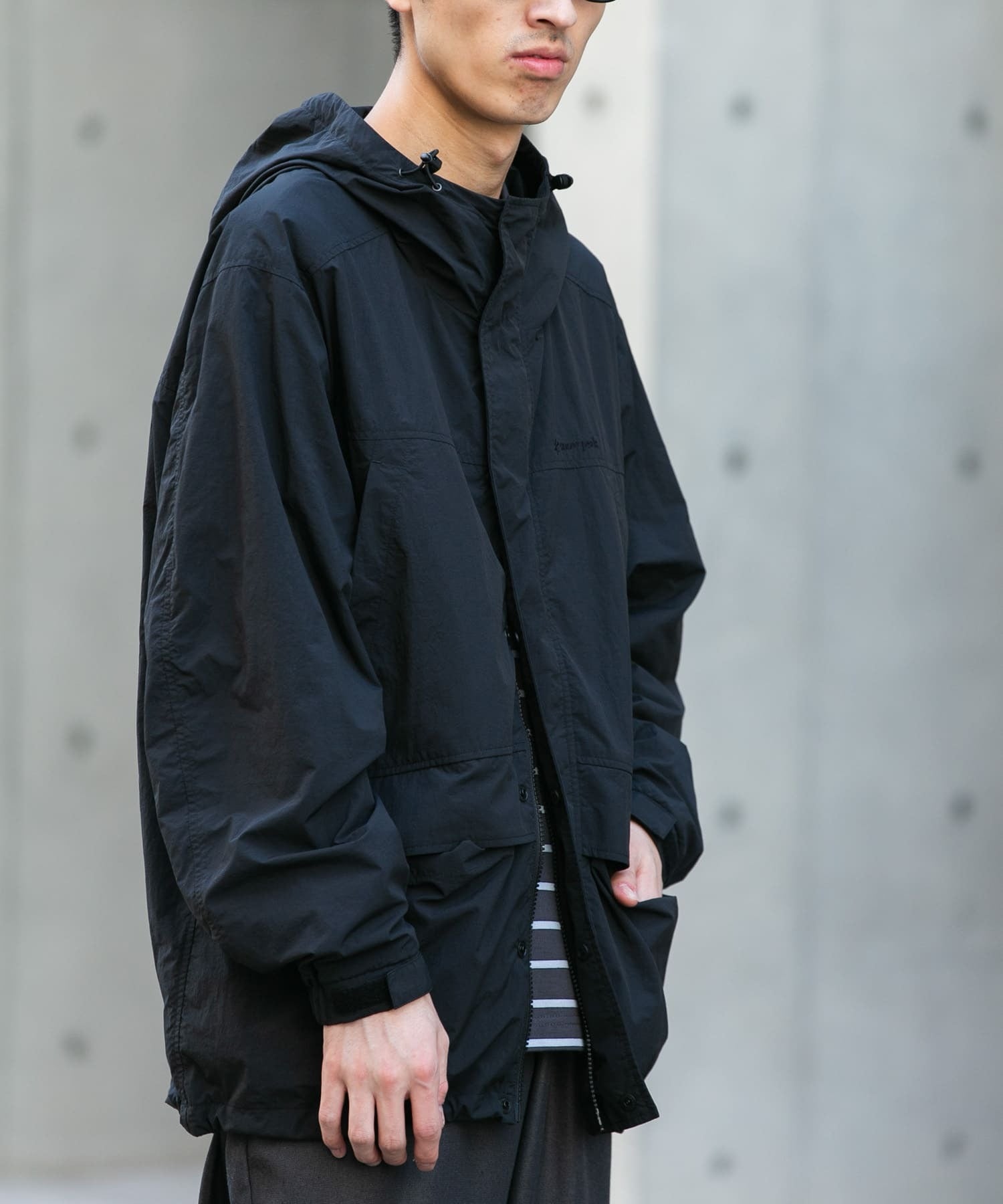 Snow Peak Apparel × DOORS / 日本聯名限定 尼龍潑水連帽外套