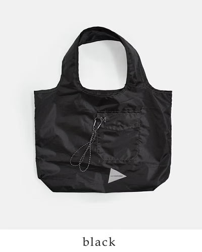 and wander / 輕量防潑水尼龍托特包 Crispy Rip Grocery Pocket Bag