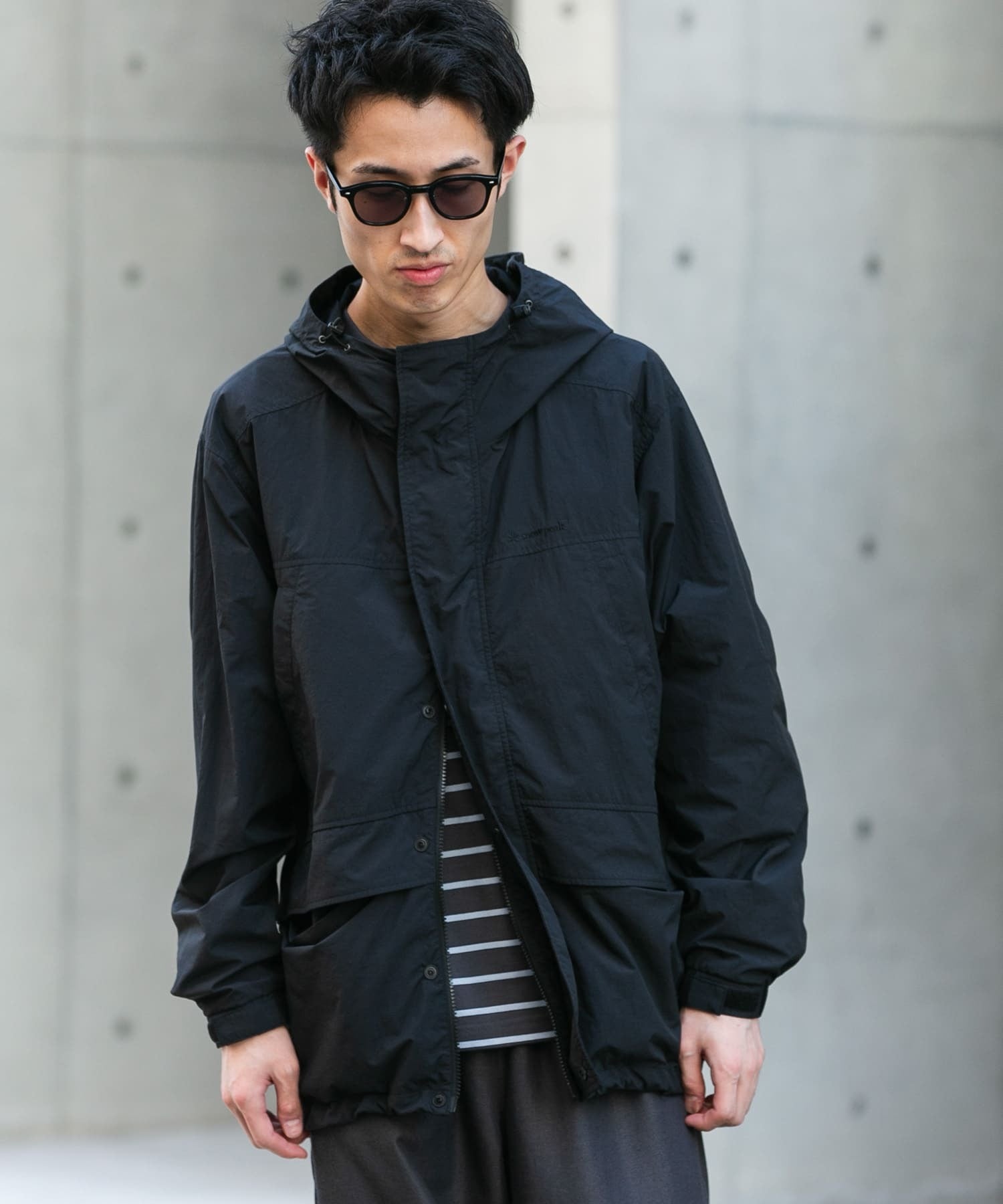 Snow Peak Apparel × DOORS / 日本聯名限定 尼龍潑水連帽外套