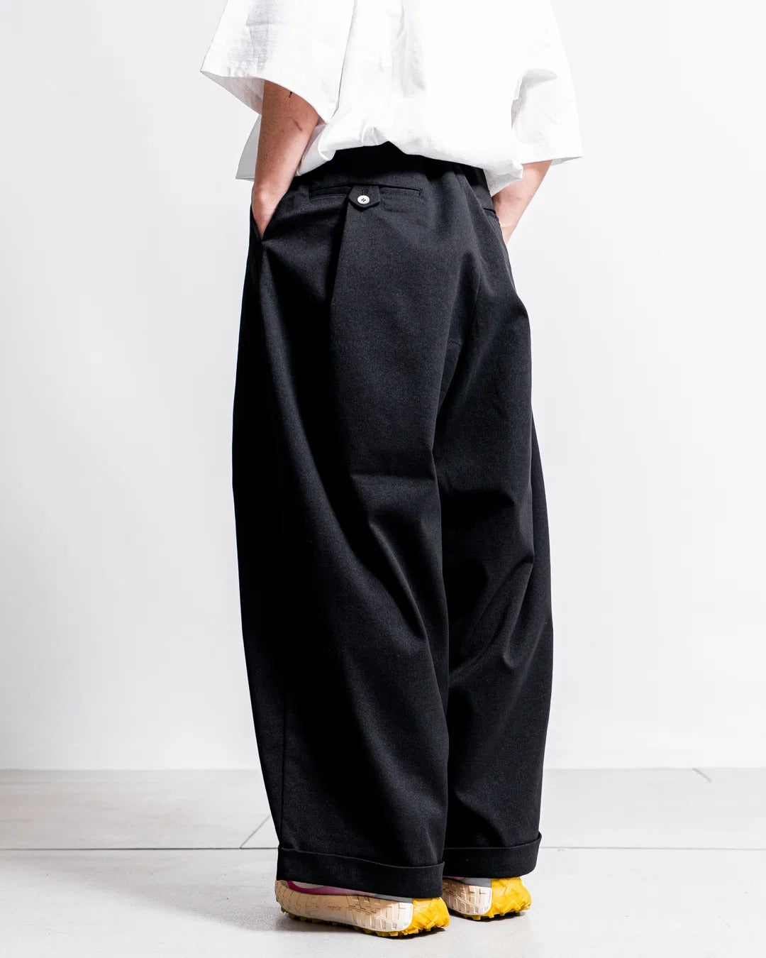 White Mountaineering × Dickies / 別注寬版工作褲