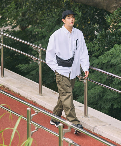 THE CRAFT CREW PRODUCTS / UV防曬 牛津布 寬版 襯衫