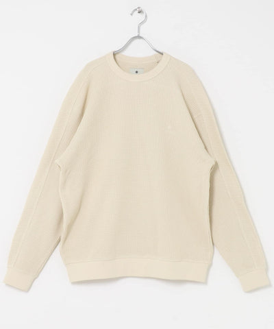 Snow Peak Apparel × DOORS / 日本聯名限定 厚磅華夫格 長袖T恤