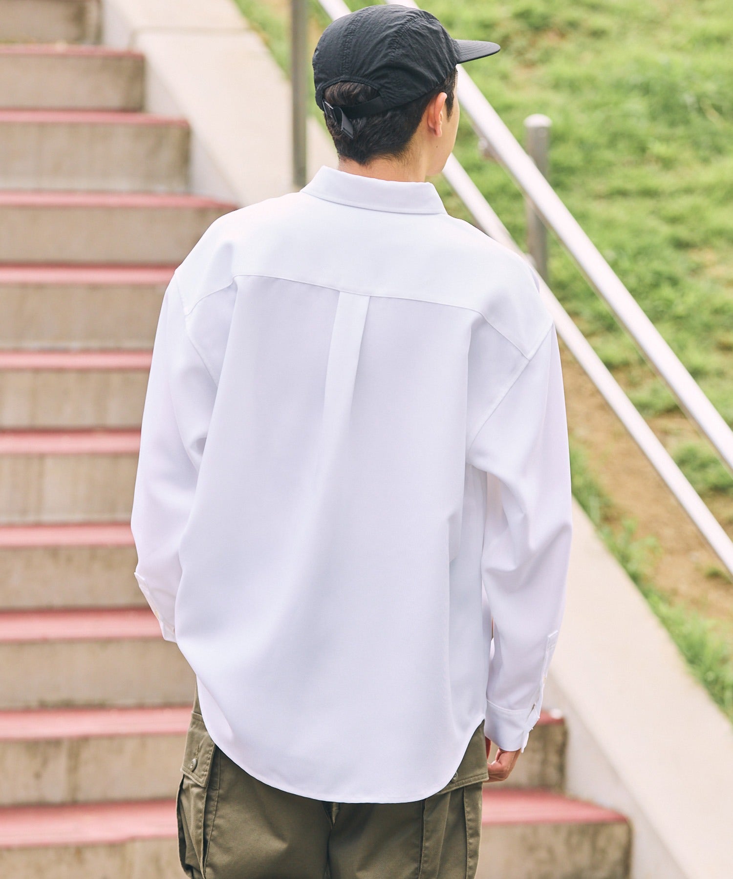 THE CRAFT CREW PRODUCTS / UV防曬 牛津布 寬版 襯衫
