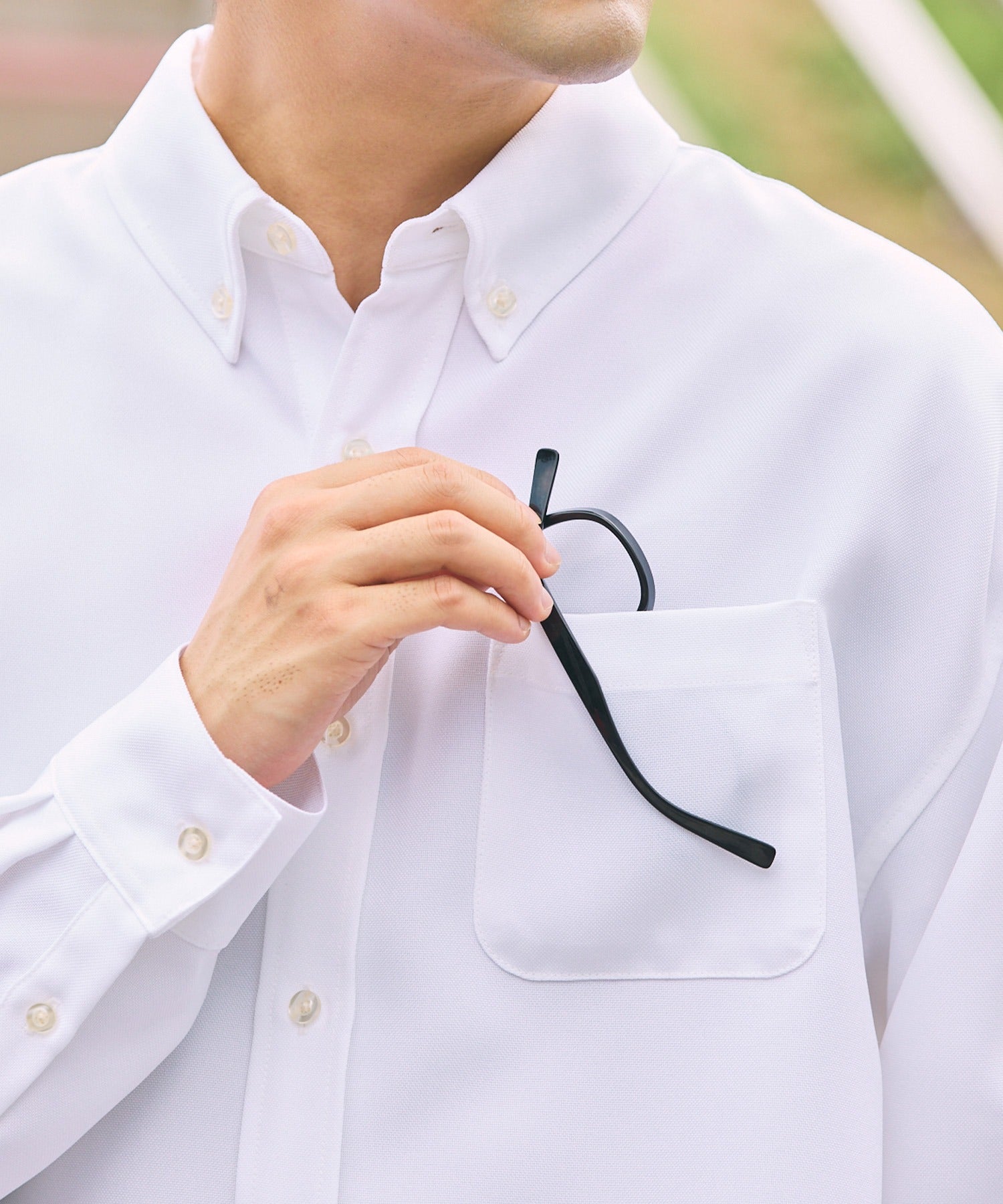 THE CRAFT CREW PRODUCTS / UV防曬 牛津布 寬版 襯衫